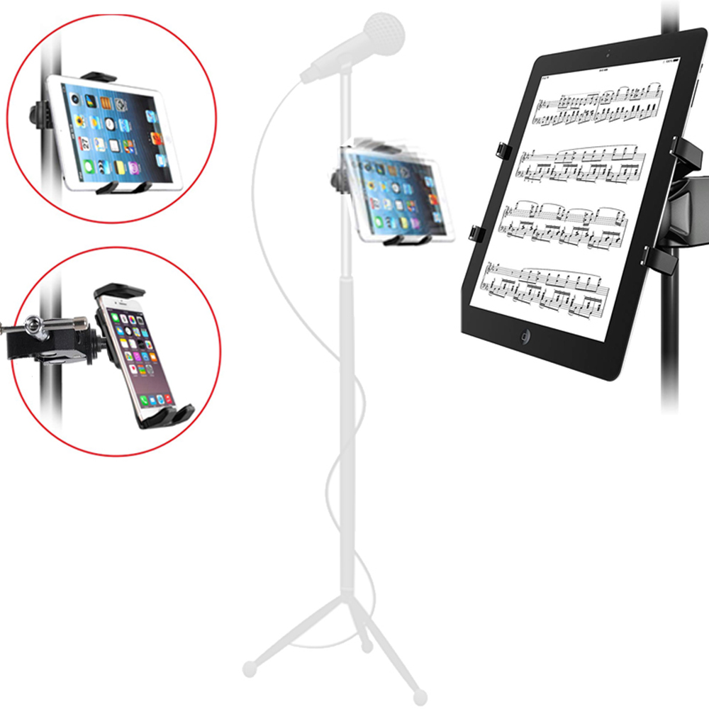 Tablet Car Mount - 유니버설 태블릿 데스크탑 마이크 홀더, 마이크