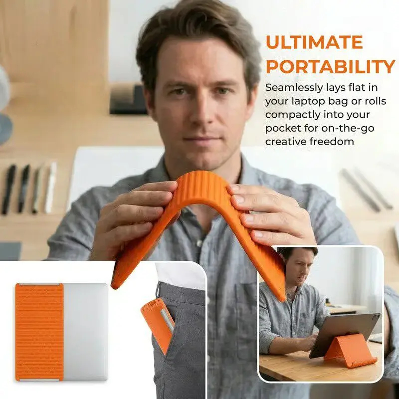 Tablet Accessories Gifts - 실리콘 접이식 휴대폰 스탠드 태블릿 노트북