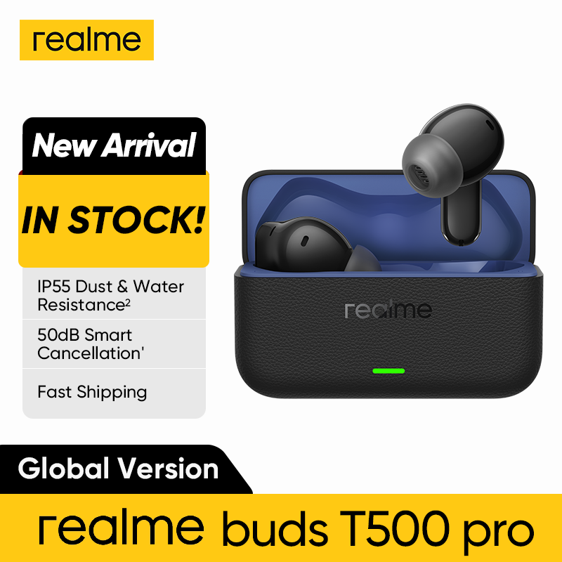 Realme Tablet Accessories - 글로벌 버전 realme buds T500 pro
