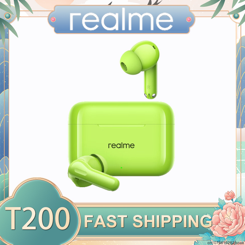 Realme Tablet Accessories - Realme Buds T200 이어폰 무선 블루투스