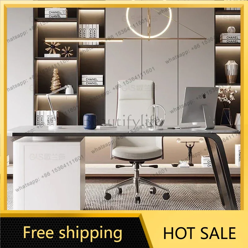 Office Table Accessories Unique - LJY 왕좌 사무실 책상 워크스테이션 책상