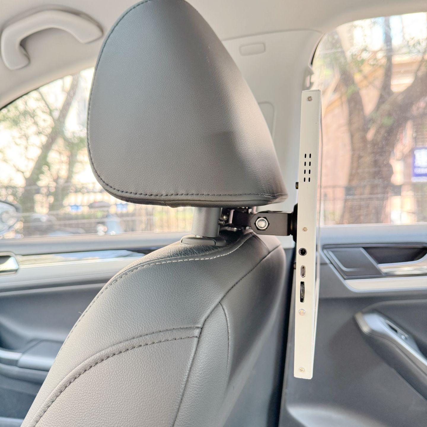 Tablet Car Mount - 알루미늄 합금 차량용 헤드레스트 모니터 브래킷