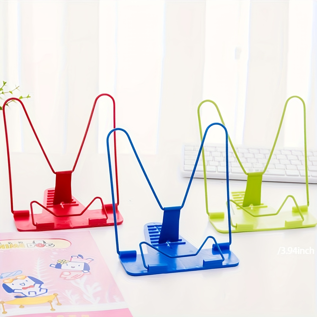 접이식 데스크탑 책꽂이, 각도 조절 가능한 독서대, 교 - Tablet Accessories For Reading 리뷰 및 가격