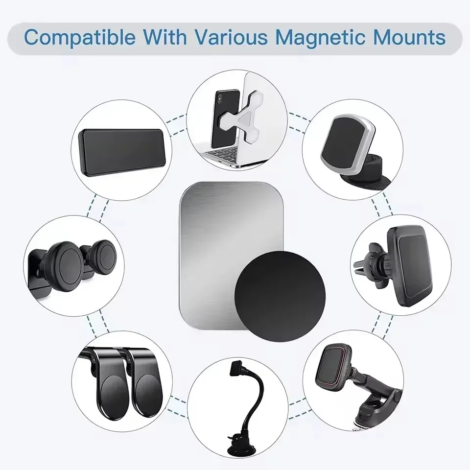 5/10pcs 자기 금속 플레이트 디스크 자동차 전화  - Tablet Car Mount 리뷰 및 가격