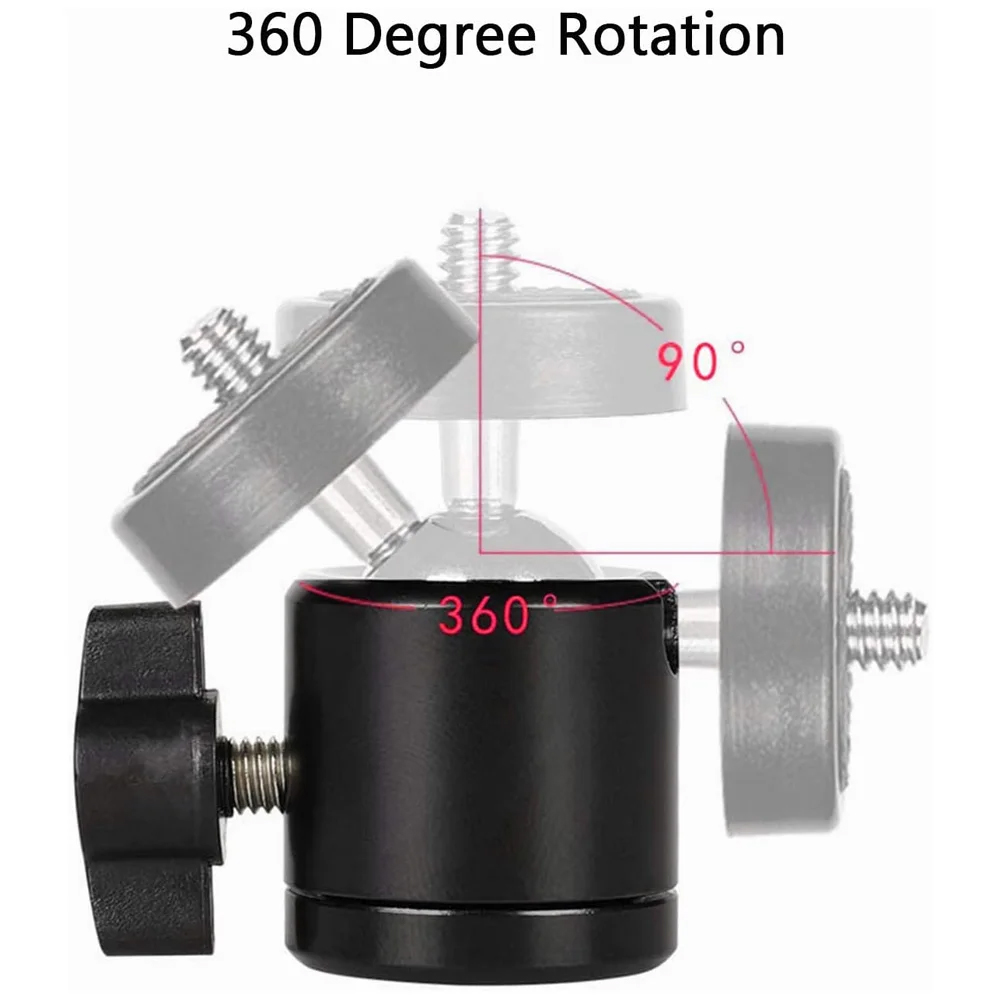 알루미늄 합금 360 °   회전 가능한 미니 볼 헤드 - Ram Tablet Accessories 리뷰 및 가격