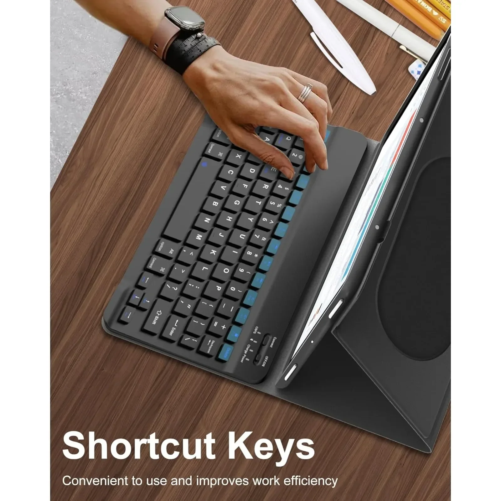 삼성 갤럭시 탭 A 2019 SM-T510/T515 1 - Tablet Keyboard Case 리뷰 및 가격