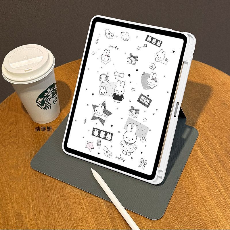 귀여운 만화 캐릭터 미피 360도 회전 아이패드 태블릿 - Tablet Accessories Gifts 리뷰 및 가격