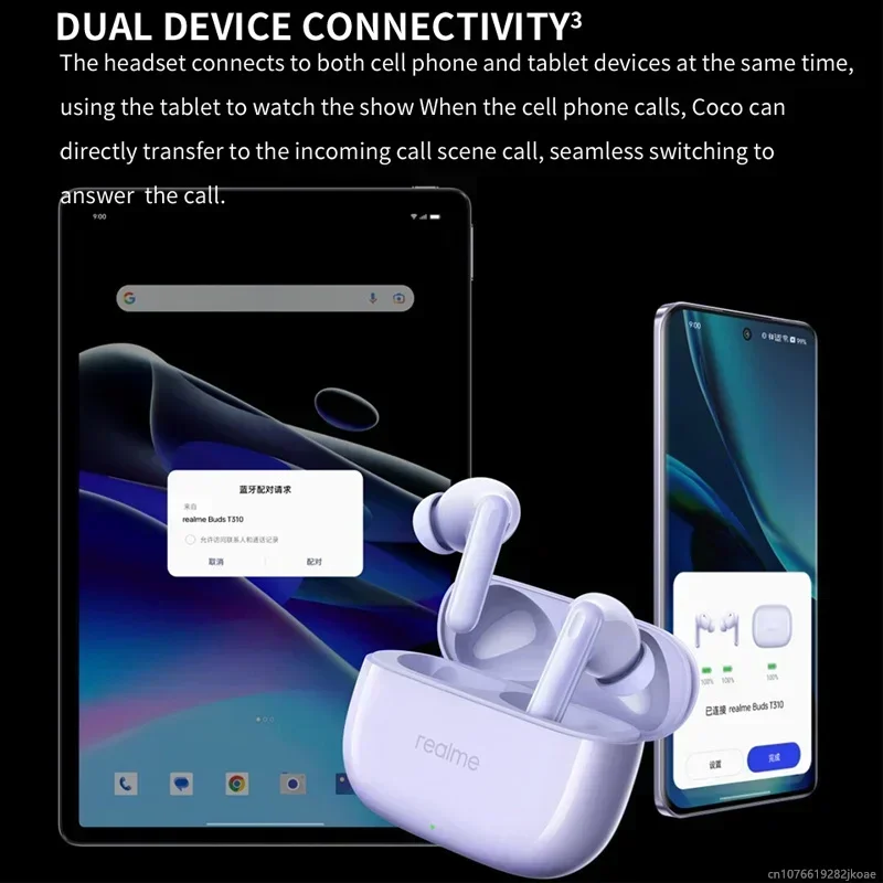 오리지널 realme Buds T310 이어폰 액티브  - Realme Tablet Accessories 리뷰 및 가격