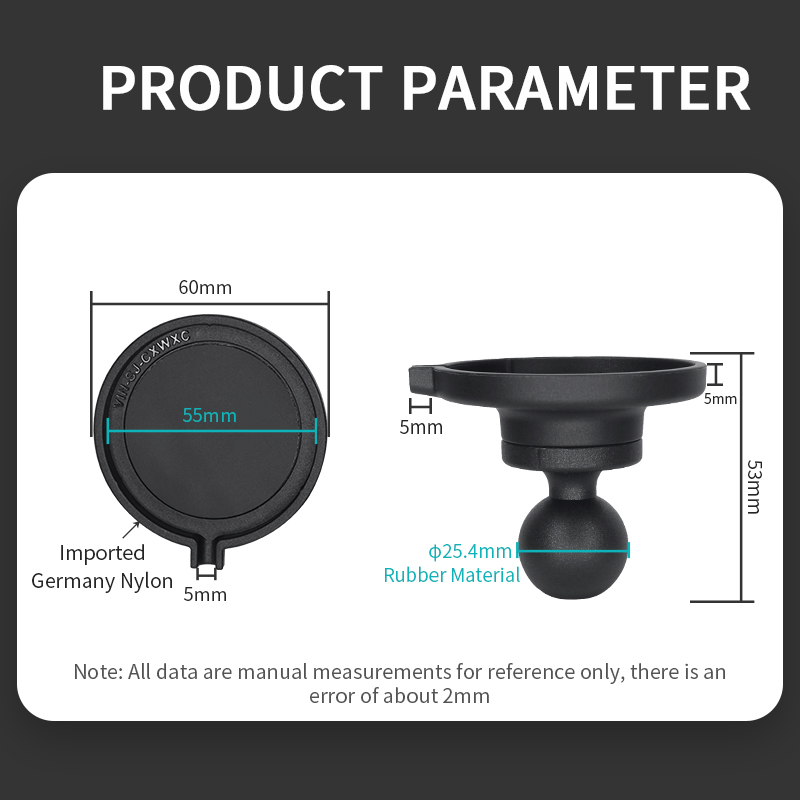 VINmounts 흡착식 휴대폰 거치대 (1인치 볼 헤 - Ram Tablet Accessories 리뷰 및 가격
